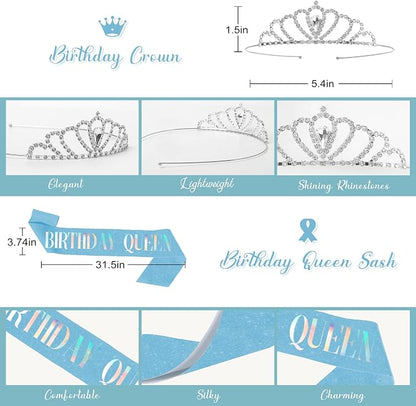 Amandir Blue Birthday Decorations - Image 4