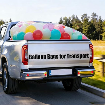 6 Pack 98.4 x 59.1 Inch Clear Balloon Transport Bags, Giant Storage Bags - Image 4