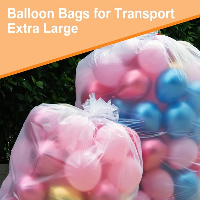5 Pcs 98 x 59in Extra Large Balloon Bags - Image 4