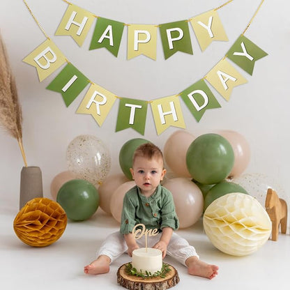 Happy Birthday Banner Birthday Party Banner NO DIY Happy Birthday Sign | - Image 5