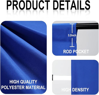 GFCC 6FTx9FT Royal Blue Backdrop Background - Image 3