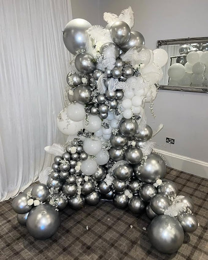 Disco Ball Arch Kit, Confetti Balloons - Image 4