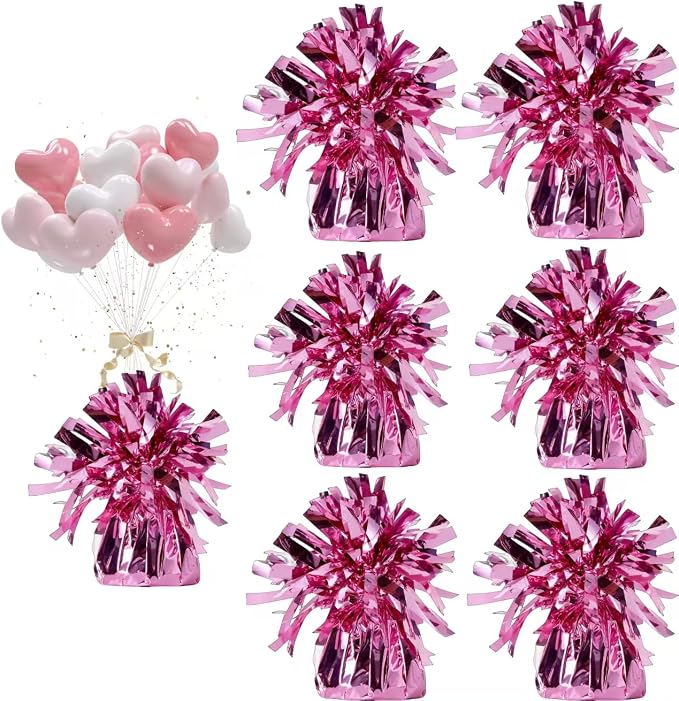 balloon weights are perfect for parties, weddings. Each pack includes 6PCS by Unknown