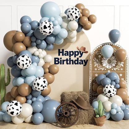 131pcs Cowboy Balloon Arch Kit by Unknown