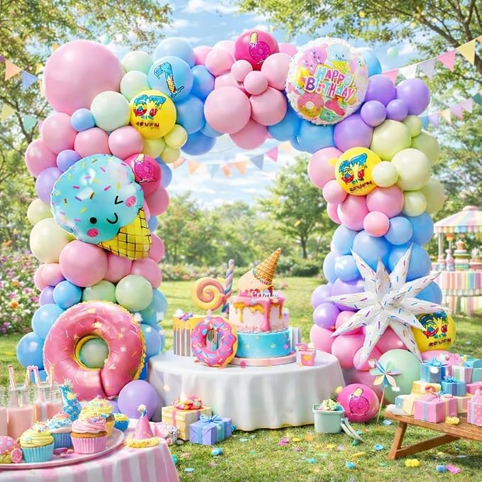 164Pcs 6 7 Birthday Decorations - Image 4