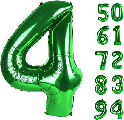 Green 4 Balloon by IWERP