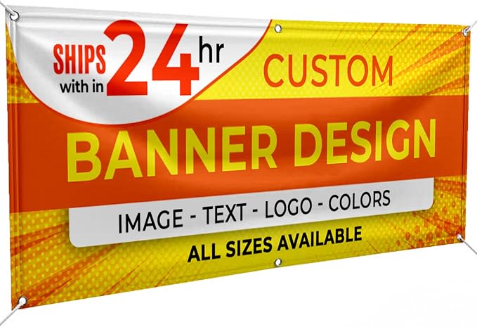 Personalized Passion Vinyl Banner 4' x 5' by PersonalizedPassion