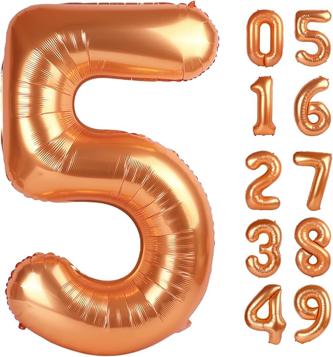 Orange 5 Balloon by IWERP