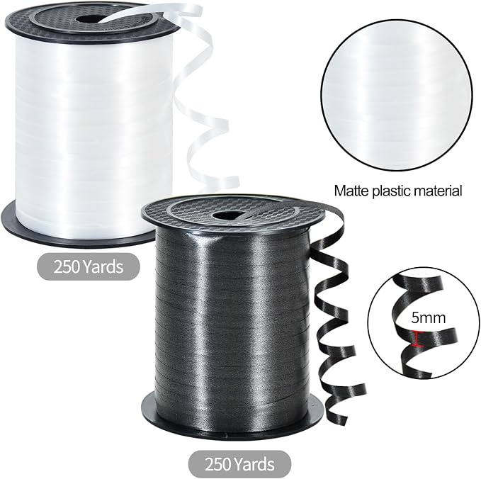 TONIFUL 500 Yards Curling Ribbon-Balloon Ribbon-Balloon String - Image 2