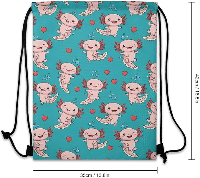 Drawstring Backpack Gym Sackpack Lightweight Waterproof String Bag - Image 3