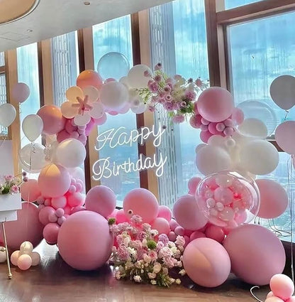 12 Inch Dark Pink Balloons, Baby Shower, Graduate Party Decorations - Image 6