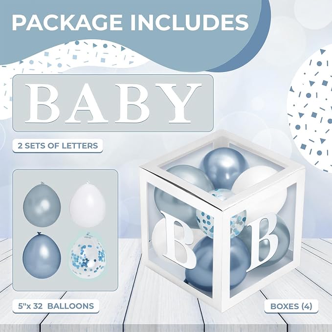 44-Piece Baby Shower Decorations - Image 2