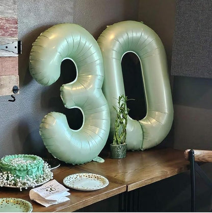 Oliver Green Number 5 Balloon 40 Inch - Image 8