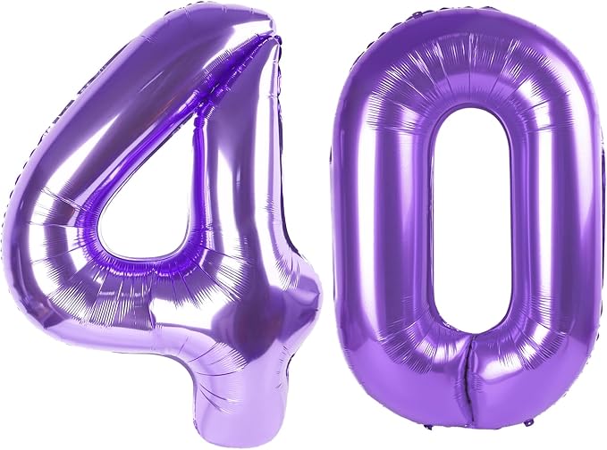 Purple 40 Balloon by IWERP