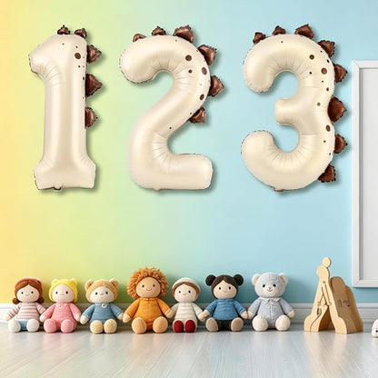 Dinosaur Number 3 Balloon, 30 Inch Birthday Party Decorations - Image 5