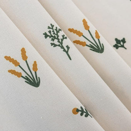 F-CHU Orange Floral Curtains for Bohemian 90 Inch Length French Country Floral - Image 5
