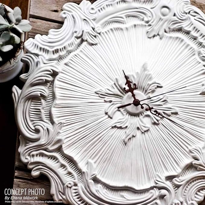 12 1/2"OD x 3 7/8"ID x 3/4"P Bradford Ceiling Medallion, Hand-Painted - Image 13