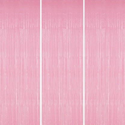 DECOCKRAT 3 Pack Foil Fringe Backdrop by DECOCKRAT