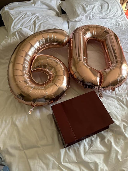 Number Balloons 26 Balloon Rose Gold - Image 5