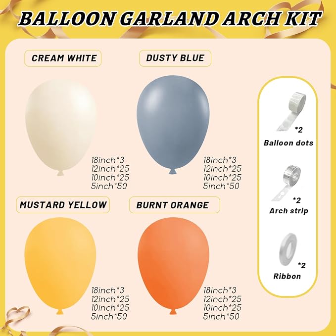 Here Comes the Sun Balloon Garland Arch Kit - Image 2