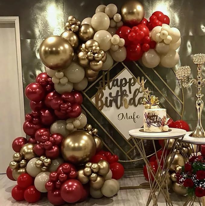 Red Balloons, Birthday Decoration, Wedding Party, Baby Shower Decorations - Image 7