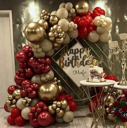 Red Balloons, Birthday Decoration, Wedding Party, Baby Shower Decorations - Image 7