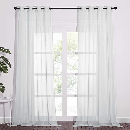 NICETOWN Soft Voile Sheer Curtains by NICETOWN