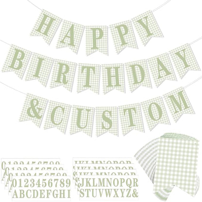 Mooliwe 171 Pcs DIY Custom Banner Kit Make Your Own Customizable Sign by Mooliwe