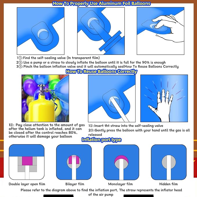40 Inch Number 5 Balloon Blue Clouds Cartoon Story Balloons Toy Inspired Party - Image 3