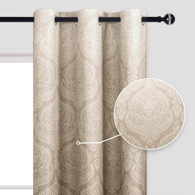 DWCN Ombre Curtains for Bedroom - Image 2