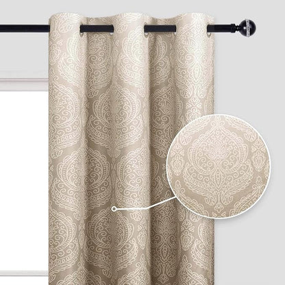 DWCN Ombre Curtains for Bedroom - Image 2