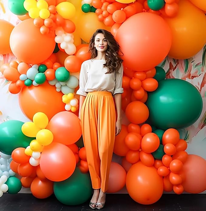 12 Inch Orange Balloons, Baby Shower, Graduate Party Decorations - Image 7