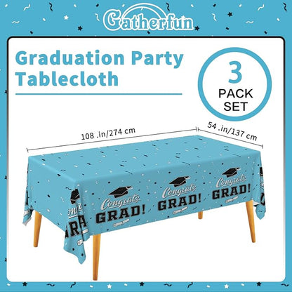 Graduation Party Decorations, Gongrats Grad Tablecover - Image 5
