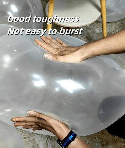 90 Pack Clear Balloons 18 Inch Clear Balloon - Image 3