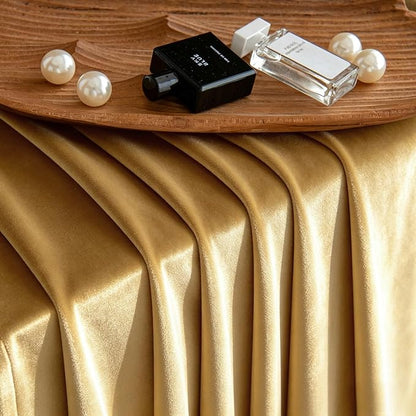 MIULEE Velvet Curtains Golden 52 x 84 Inch Length Set of 2 | Grommet Drapes - Image 6