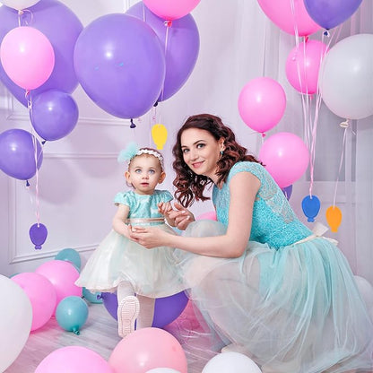 80 Pcs Plastic Balloon Weights, Reusable Colorful Balloons Pendants, Wedding - Image 8