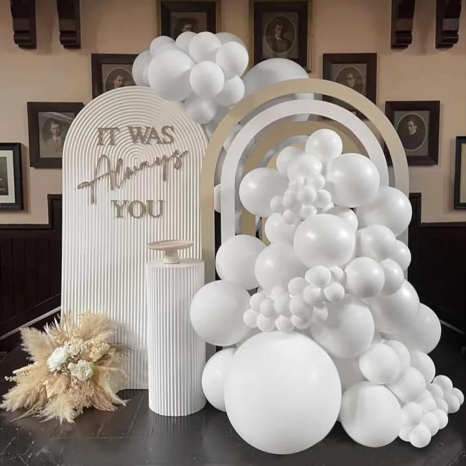50 Pack White Balloons 12 Inch - Image 4