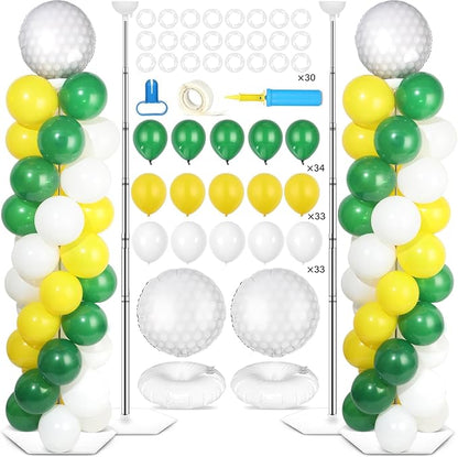 2 Sets Golf Balloon Column Stand Kit by Naozinebi