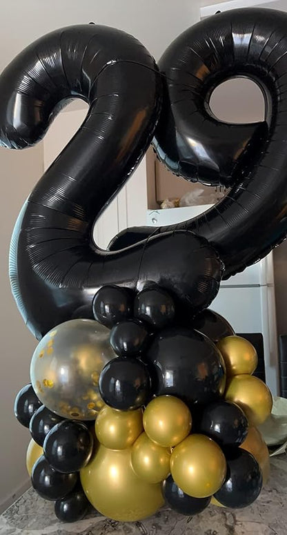 Number Balloons Black 26 Balloon 40 inch - Image 2