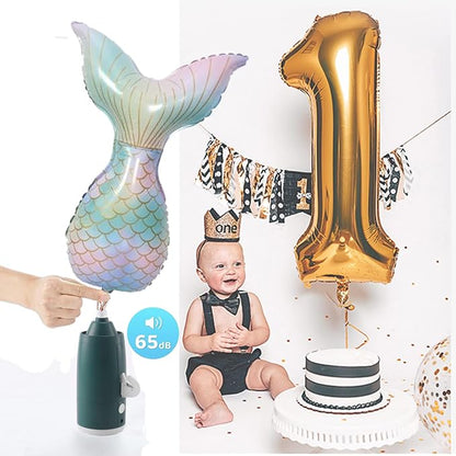 Electric Magic Balloon Pump, Electric Air Inflator Party Air Blower Pump - Image 5