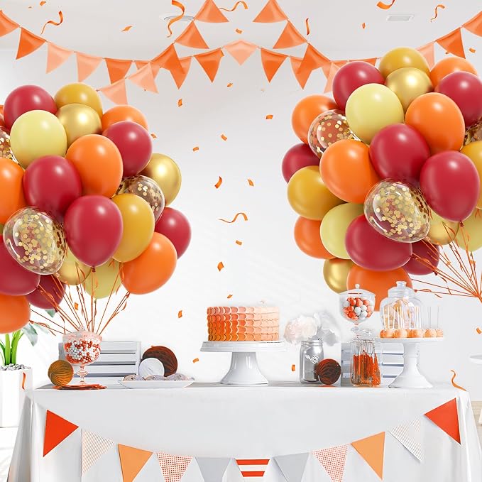 60pcs 12inch Fall Thanksgiving Balloons - Image 7