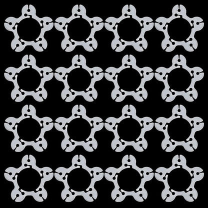 Xindojuz 50 PCS Balloon Clips for Balloon Arch, Plastic BalloonArch Clips by Xinjoduz