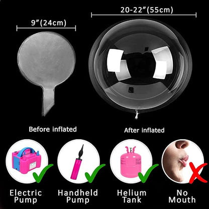 12PCS LED Light Up Bobo Balloons - Image 4