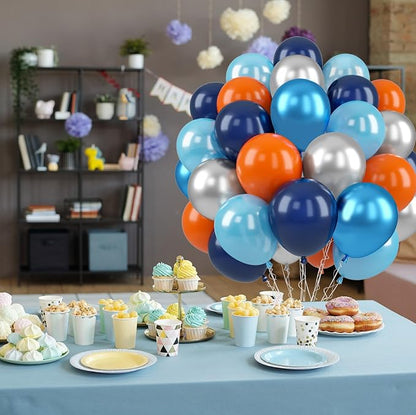 Paready Blue and Orange Balloons - Image 7