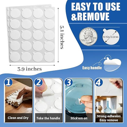 160 PCS Double Sided Adhesive Dots - Image 2