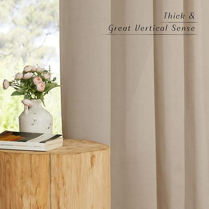 NICETOWN Linen 78 inch Curtains - Image 3