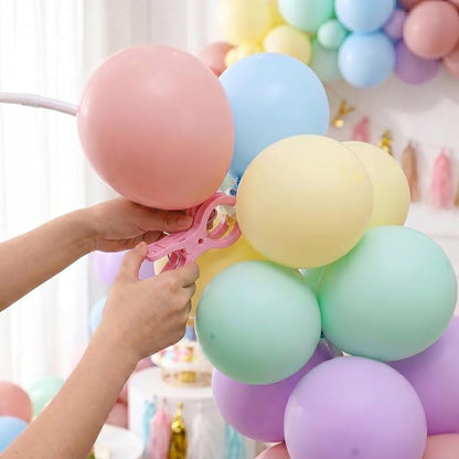 Putros 20 Pack Balloon Arch Clips 3.5 Inch Pink Spring Clamps - Image 4