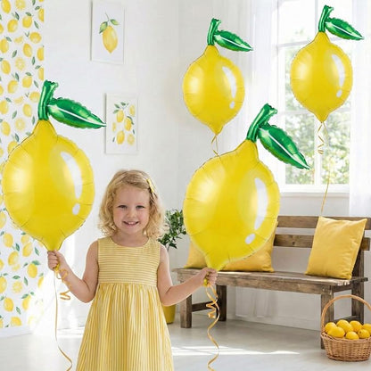 Lemon foil Balloons Summer lemonade - Image 4