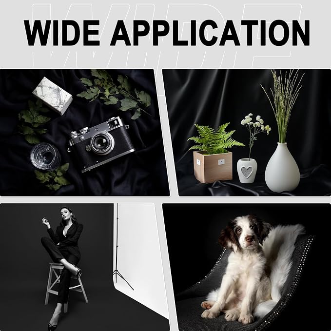 GFCC 10FTx20FT Black Backdrop Background - Image 5