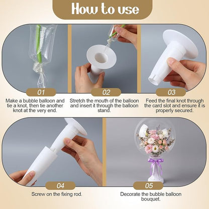 Novabright 6 Pcs Bobo Balloon Stand - Image 3